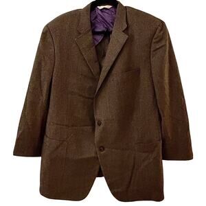 Carroll & Co Brown Pure Cashmere Blazer